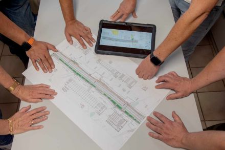 Unser Team bei der Arbeit